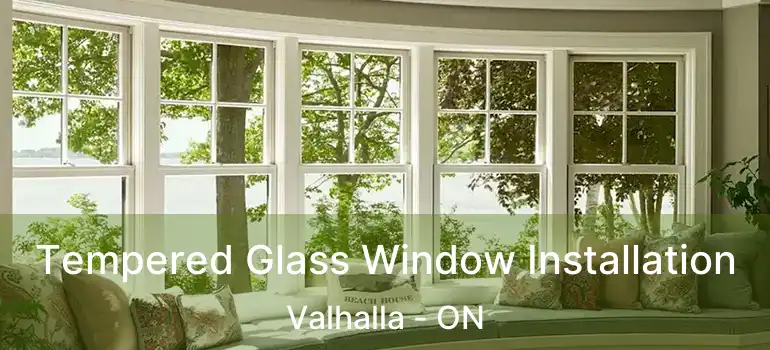  Tempered Glass Window Installation Valhalla - ON