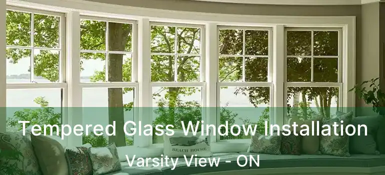  Tempered Glass Window Installation Varsity View - ON