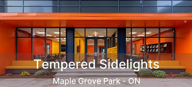  Tempered Sidelights Maple Grove Park - ON