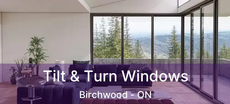  Tilt & Turn Windows Birchwood - ON
