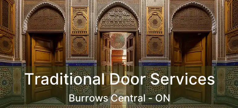  Traditional Door Services Burrows Central - ON