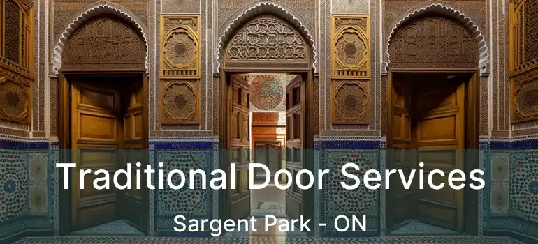  Traditional Door Services Sargent Park - ON