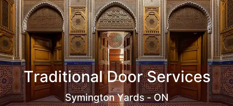  Traditional Door Services Symington Yards - ON