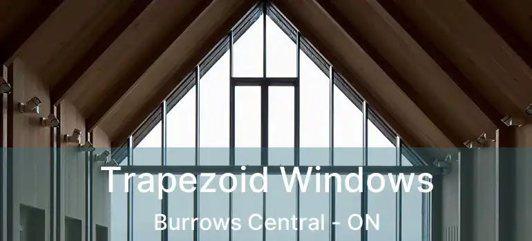  Trapezoid Windows Burrows Central - ON