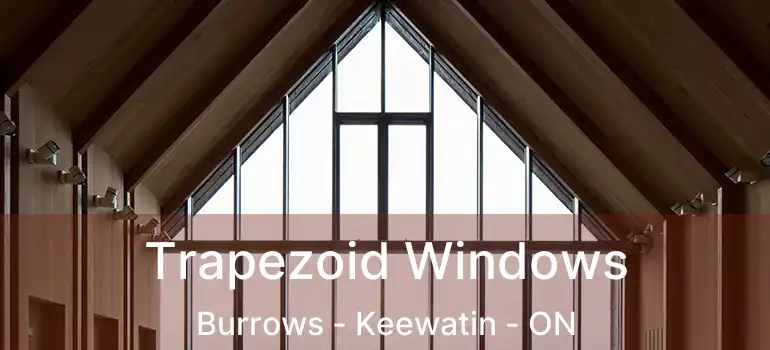  Trapezoid Windows Burrows - Keewatin - ON