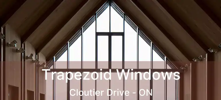  Trapezoid Windows Cloutier Drive - ON