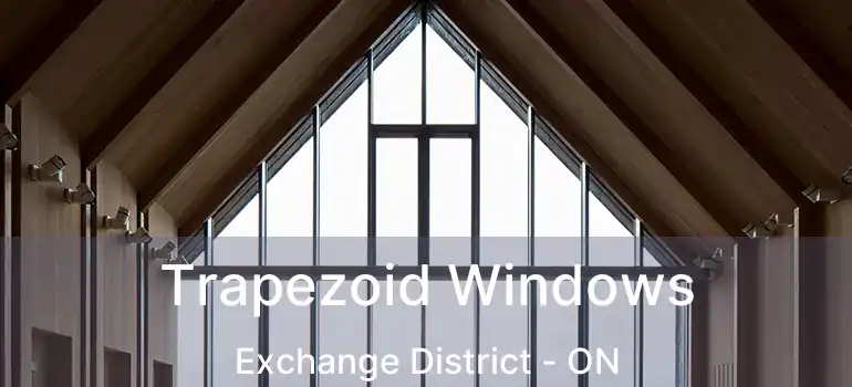  Trapezoid Windows Exchange District - ON