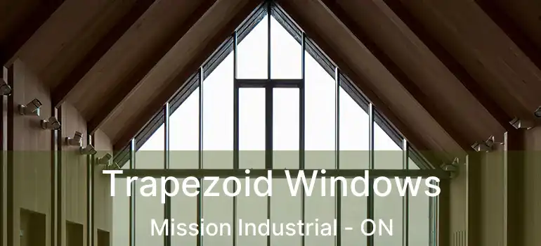  Trapezoid Windows Mission Industrial - ON
