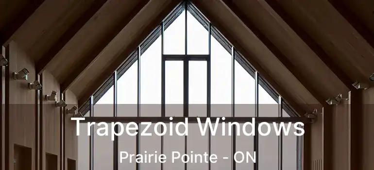  Trapezoid Windows Prairie Pointe - ON