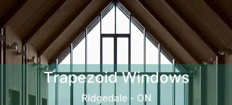  Trapezoid Windows Ridgedale - ON
