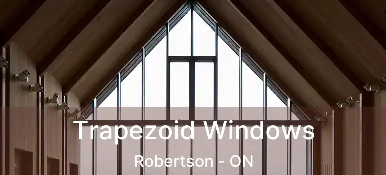  Trapezoid Windows Robertson - ON