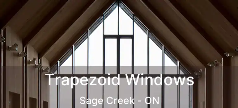  Trapezoid Windows Sage Creek - ON