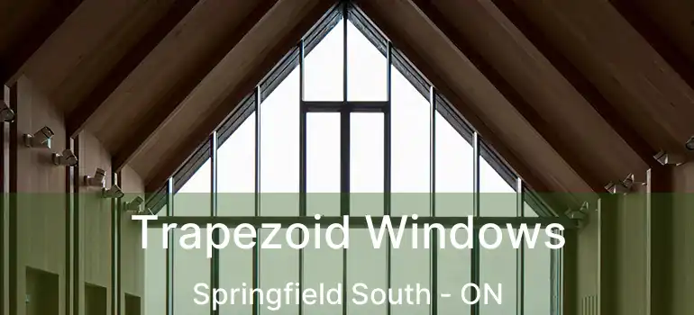  Trapezoid Windows Springfield South - ON