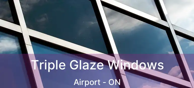  Triple Glaze Windows Airport - ON