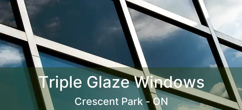  Triple Glaze Windows Crescent Park - ON