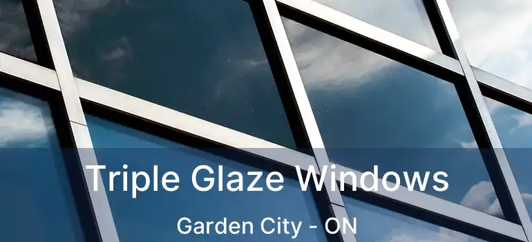  Triple Glaze Windows Garden City - ON
