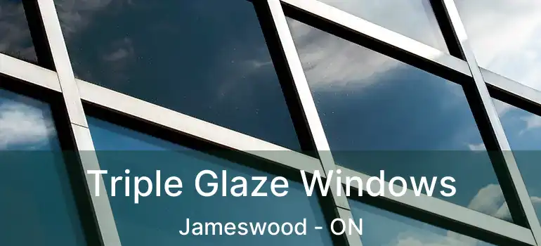  Triple Glaze Windows Jameswood - ON