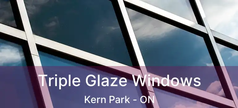  Triple Glaze Windows Kern Park - ON