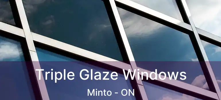  Triple Glaze Windows Minto - ON