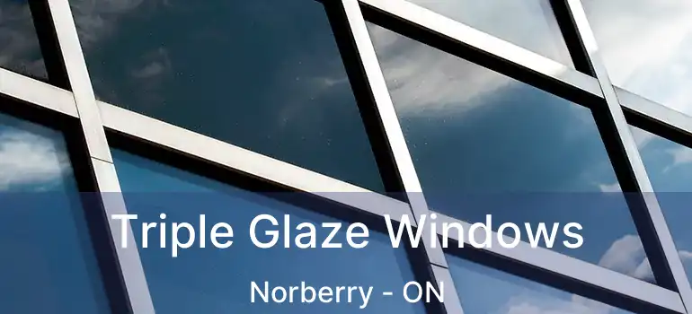  Triple Glaze Windows Norberry - ON