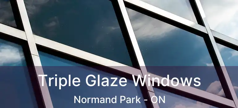  Triple Glaze Windows Normand Park - ON