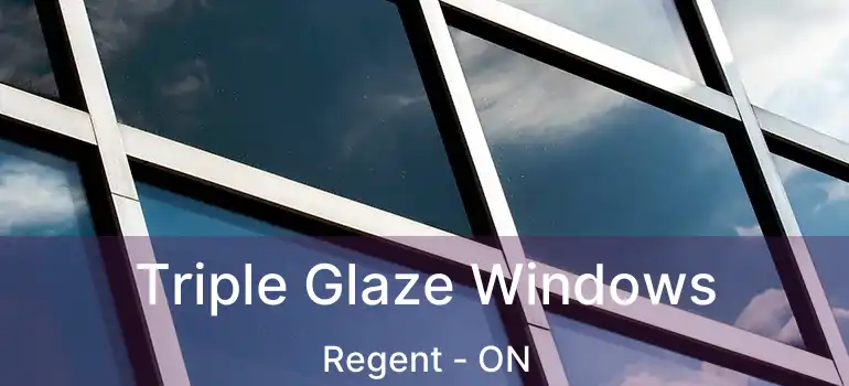  Triple Glaze Windows Regent - ON