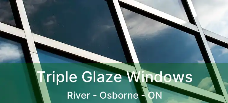  Triple Glaze Windows River - Osborne - ON