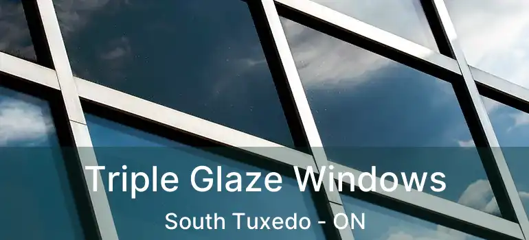  Triple Glaze Windows South Tuxedo - ON