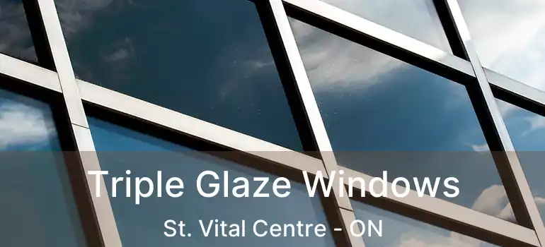  Triple Glaze Windows St. Vital Centre - ON