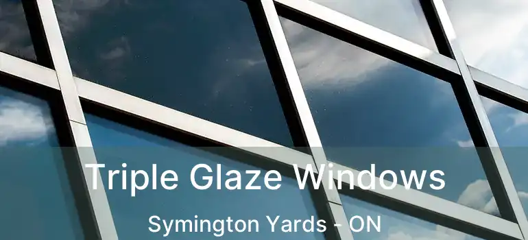  Triple Glaze Windows Symington Yards - ON