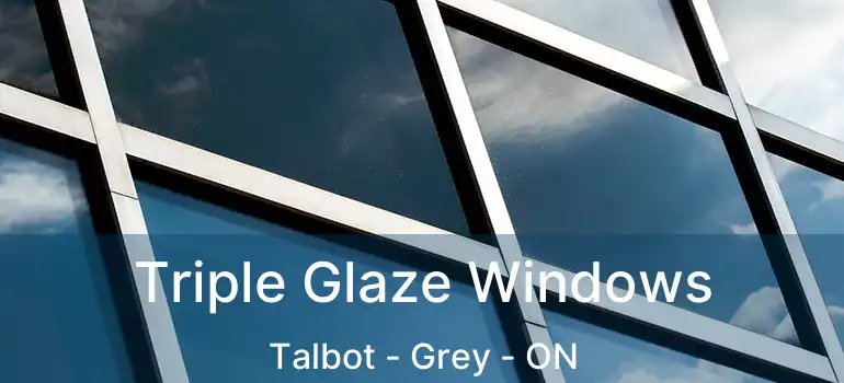  Triple Glaze Windows Talbot - Grey - ON