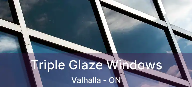  Triple Glaze Windows Valhalla - ON