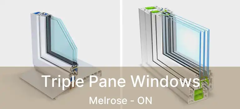  Triple Pane Windows Melrose - ON