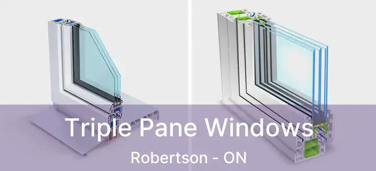  Triple Pane Windows Robertson - ON