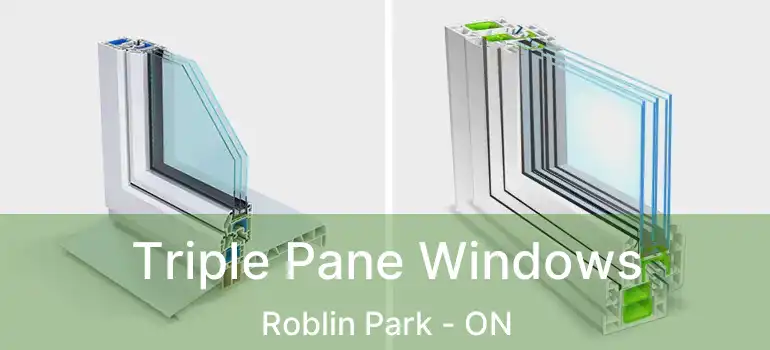  Triple Pane Windows Roblin Park - ON