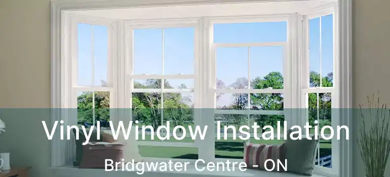  Vinyl Window Installation Bridgwater Centre - ON