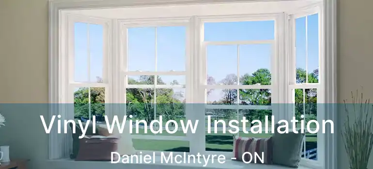  Vinyl Window Installation Daniel McIntyre - ON