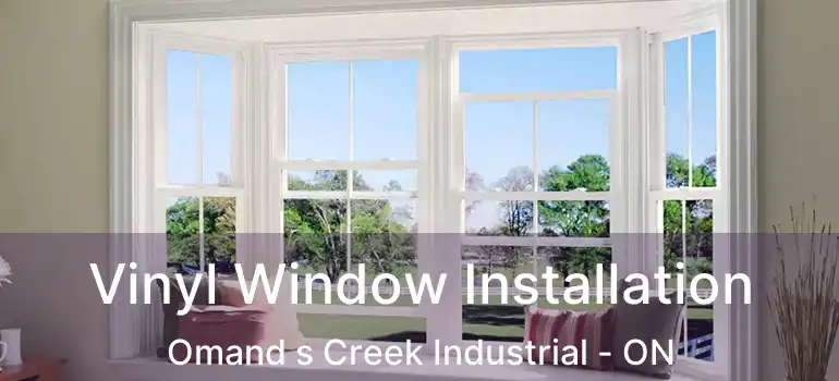  Vinyl Window Installation Omand s Creek Industrial - ON