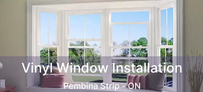  Vinyl Window Installation Pembina Strip - ON