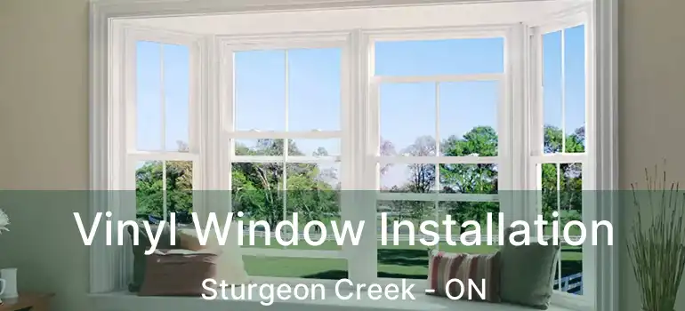  Vinyl Window Installation Sturgeon Creek - ON