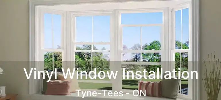  Vinyl Window Installation Tyne-Tees - ON