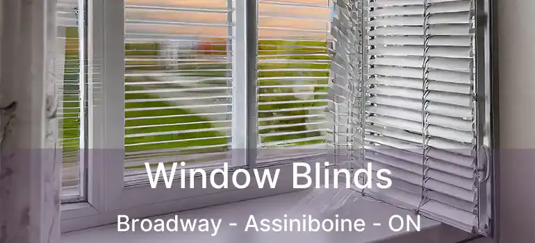  Window Blinds Broadway - Assiniboine - ON