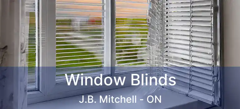  Window Blinds J.B. Mitchell - ON