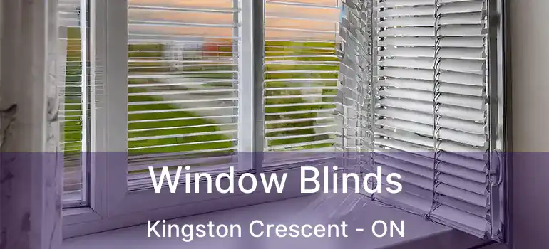  Window Blinds Kingston Crescent - ON