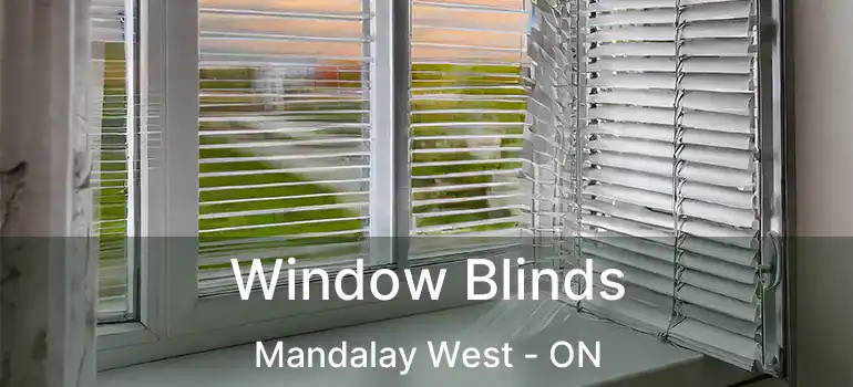  Window Blinds Mandalay West - ON