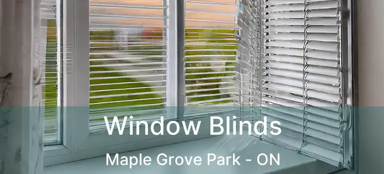  Window Blinds Maple Grove Park - ON
