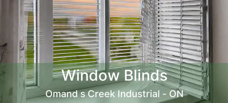  Window Blinds Omand s Creek Industrial - ON