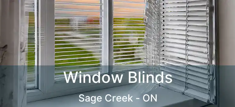  Window Blinds Sage Creek - ON