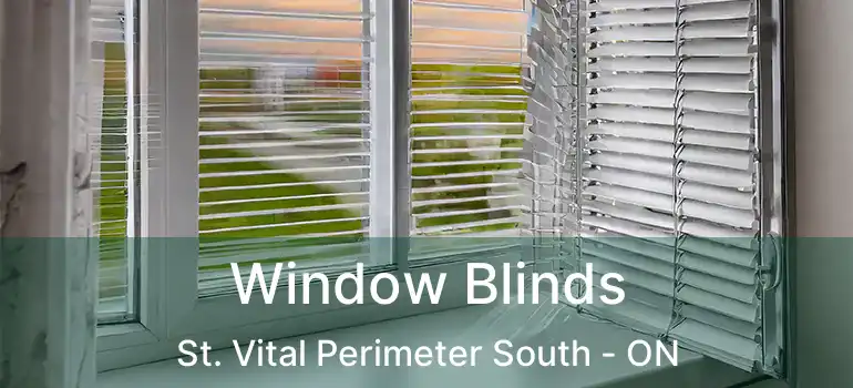  Window Blinds St. Vital Perimeter South - ON