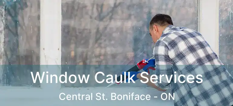  Window Caulk Services Central St. Boniface - ON